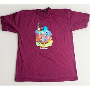 Vintage Planet Hollywood Paris Shirt Mens Size XL 90s USA